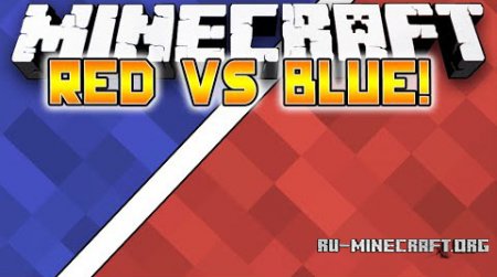 Blue vs Red  Minecraft