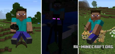  Rideable Mobs  Minecraft PE 0.15