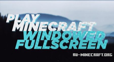  Borderless Windowed  Minecraft 1.10.2