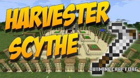  Harvester Scythe  Minecraft 1.10.2