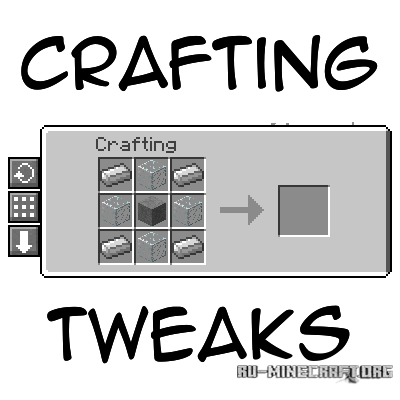  Crafting Tweaks  Minecraft 1.10.2