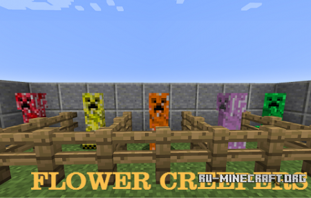  Flower Creepers  Minecraft 1.10.2
