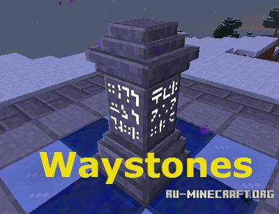  Waystones  Minecraft 1.9.4