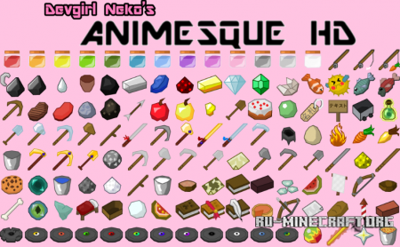 Animesque HD [256x]  Minecraft 1.10