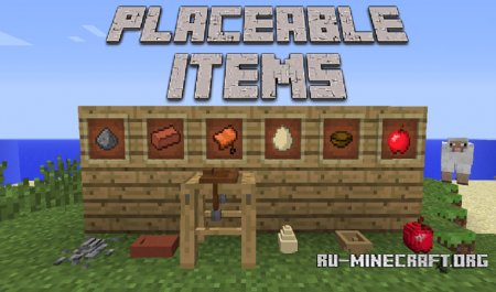  Placeable Items  Minecraft 1.10.2