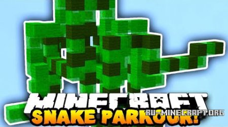  Twisty Snake Parkour  Minecraft