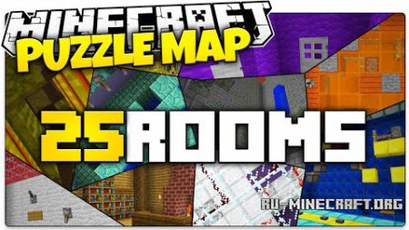  25 Rooms Puzzle  Minecraft