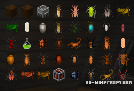  Edible Bugs  Minecraft 1.9.4