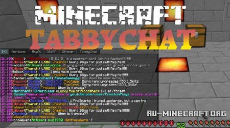  TabbyChat 2  Minecraft 1.10.2