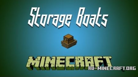  Storage Boats  Minecraft 1.10.2