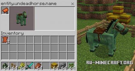  Rideable Zombie Horses  Minecraft PE 0.16.0