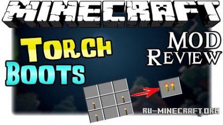 Torch Boots  Minecraft 1.10.2