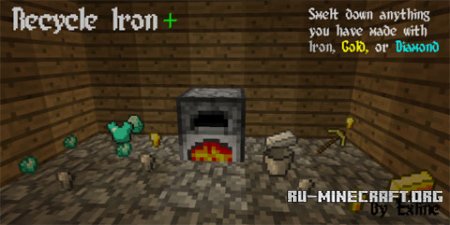  Recycle Iron  Minecraft 1.10.2