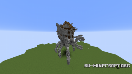  Steampunk-Roboter-House  Minecraft