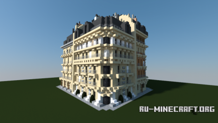  4 French building styles  Minecraft