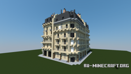  4 French building styles  Minecraft