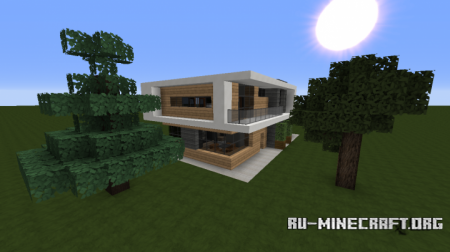  Small Modern House 3  Minecraft
