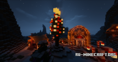  Santa Claus Village  Minecraft