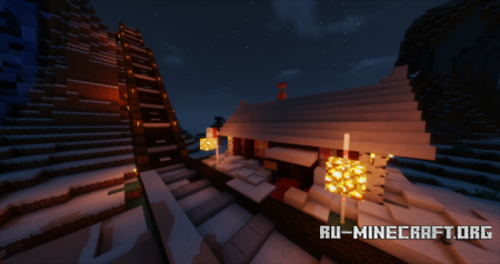  Santa Claus Village  Minecraft