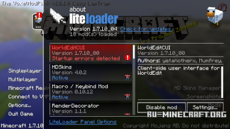  LiteLoader  Minecraft 1.11
