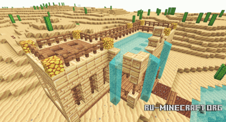  Chrome - Desert House  Minecraft