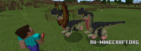  Dilophosaurus  Minecraft PE 0.17.0