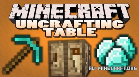  Uncrafting Table  Minecraft 1.10.2