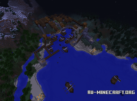  Fishing Port  Minecraft
