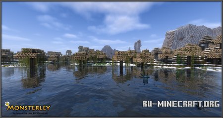  Monsterley Add-on: Winter [32x]  Minecraft 1.11