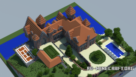  The Red Castle  Minecraft