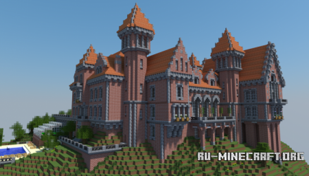  The Red Castle  Minecraft