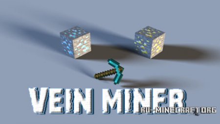  Vein Miner  Minecraft 1.11.2
