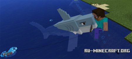  Jaws and Megalodon  Minecraft PE 1.0.0