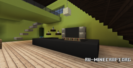  Modern House 3 (A-Frame)  Minecraft