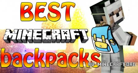  Wearable Backpacks  Minecraft 1.11.2