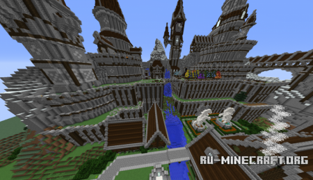  Hersting's Keep - Medieval Castle  Minecraft