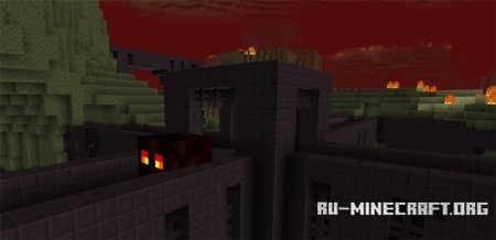  The Nether and the End Switched  Minecraft PE 1.0.0