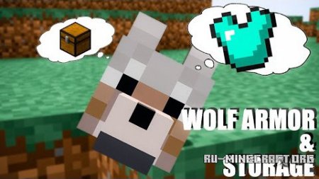  Wolf Armor & Storage  Minecraft 1.11.2