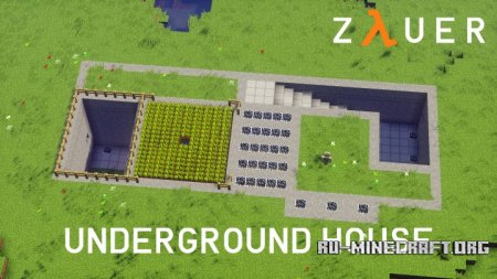  Modern Underground House  Minecraft