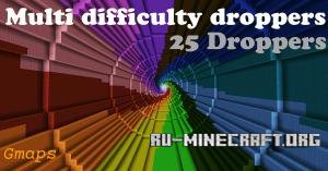  Multi Difficulty Droppers  Minecraft