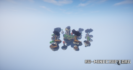  Brown Floating isles  Minecraft