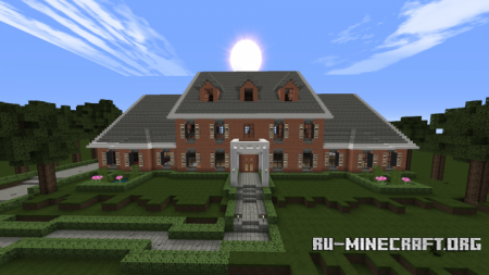  Huge Colonial Style House  Minecraft