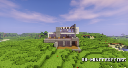  Modern House Plains  Minecraft