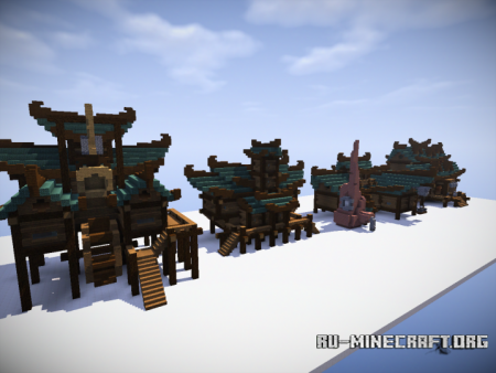  Swamp Houses Building  Minecraft