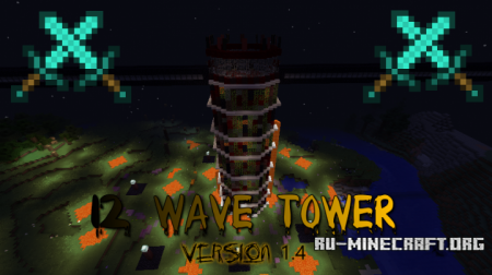  12 Wave Tower  Minecraft