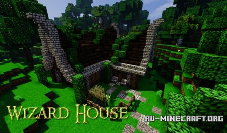  Wizard House  Minecraft