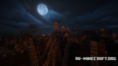  Hyrdinn Main Port of Wendsyl  Minecraft