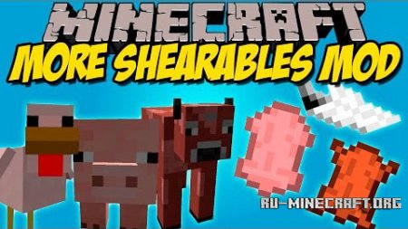  More Shearables  Minecraft 1.11.2
