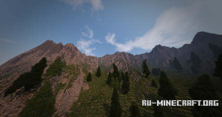  Summer Mountain Island  Minecraft