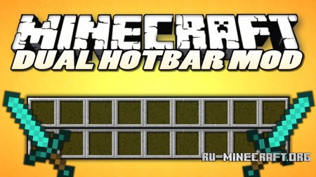  Dual Hotbars  Minecraft 1.11.2